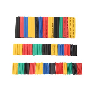 164Pcs/Set Polyolefin Shrinking Assorted Heat Shrink Tube Wi