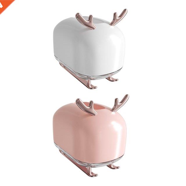Plastic Deer Model Tissue Box Holder Draw Paper Organizer Na