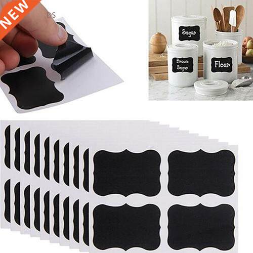 36pcs Blackboard er Label Chalk Board Labels Kitchen Jars Or