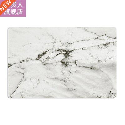 2PCS/SET Marble Pattern Anti-Slip Heat Insulated PVC Dining