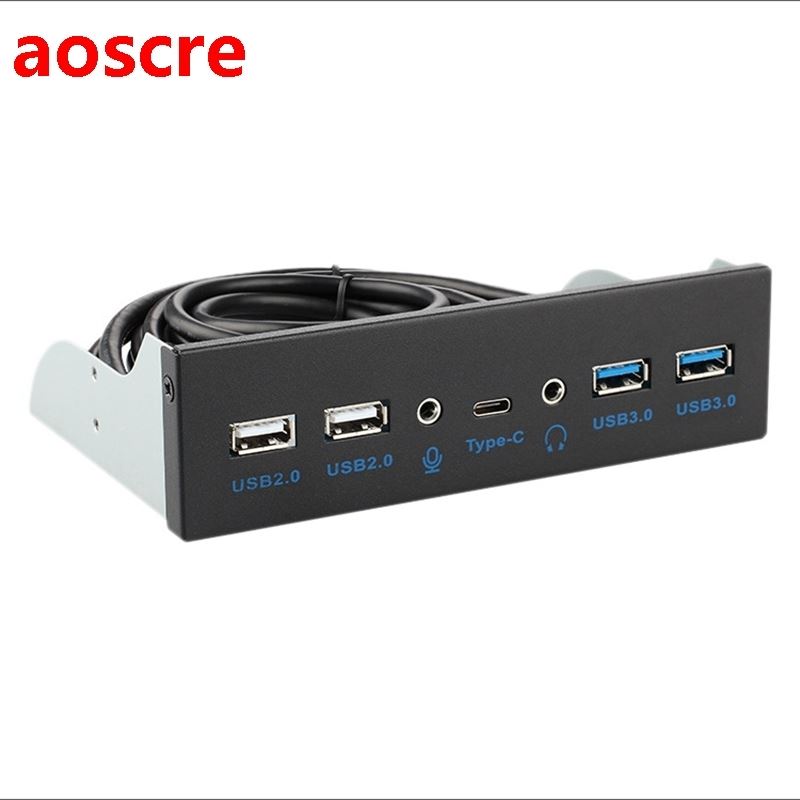 USB 3.0 Optical Drive Front Panel 5.25 Inch HUB 10Gbps TypeC