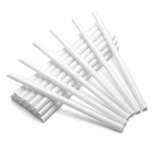 50 Pieces Plastic White Cake Dowel Rods for Tiered Cake Cons