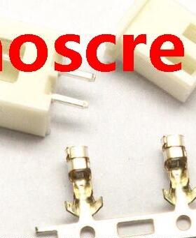 1000pcs 2 Pin Connector leads Heade 2.54mm XH-2P Kit