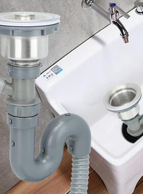 Stainless Steel Basin Single Water Drain Drainer Home Bathro