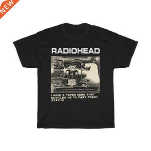Radiohead T Shirt Men Fashion Summer Cotton T-shirts Kids Hi