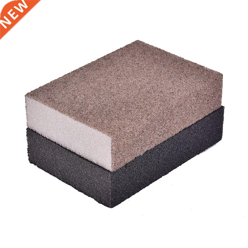 1pc Sponge Emery Magc Clean Rub Wth Handle For Ktchen Sup