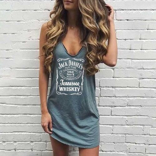 Plus Size 5XL 2020 Fashion Summer Dress Letter Printing Slee