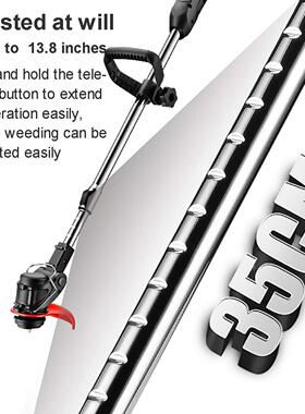 1280W Electric Grass Trimmer Cordless Lawn Mower Hedge Trimm