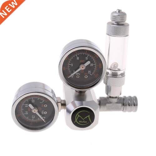 C02 Equipment Regulator Magnetic Solenoid Two Gauge Bubble P