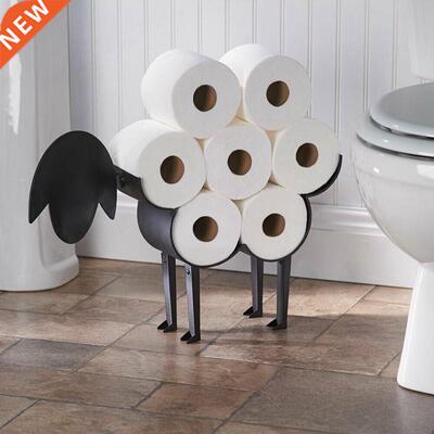 Sheep Decorative Toilet Paper Holder - Free-Standing Bathroo