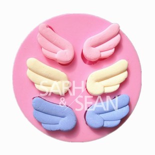 M0694 cartoon angel wings cake mold chocolate mould mold fon