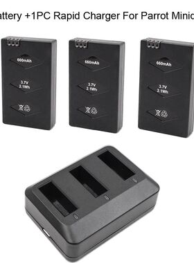 3* Battery/Set For Parrot MiniDrone Jumping Sumo Swing Mamb