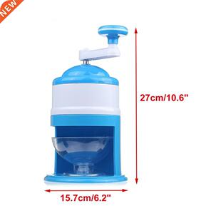 Portable Handhold Manual Ice Shaver Crusher Snow Maker Slush