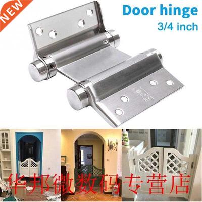 2pcs/set Hardware Self Closing Stainless Steel Double Swingi