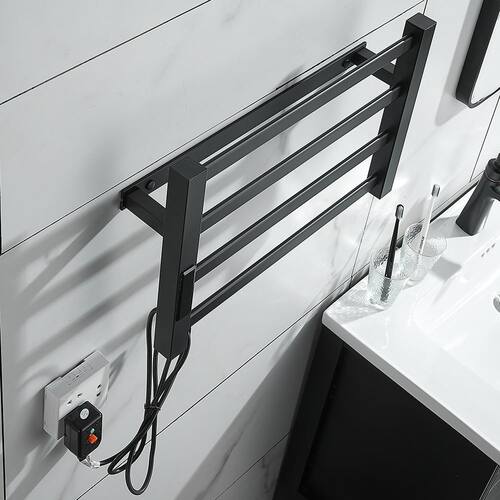 Bathroom Accessories Electric Towel Dryer Rack 115℉-155℉，