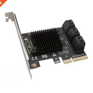6Gbps SATA PCe Adapter 6 Ports SATA  to PC Express 3.0