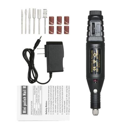 14pcs Mini Electric Grinder Drill Grinder Machine Variable S