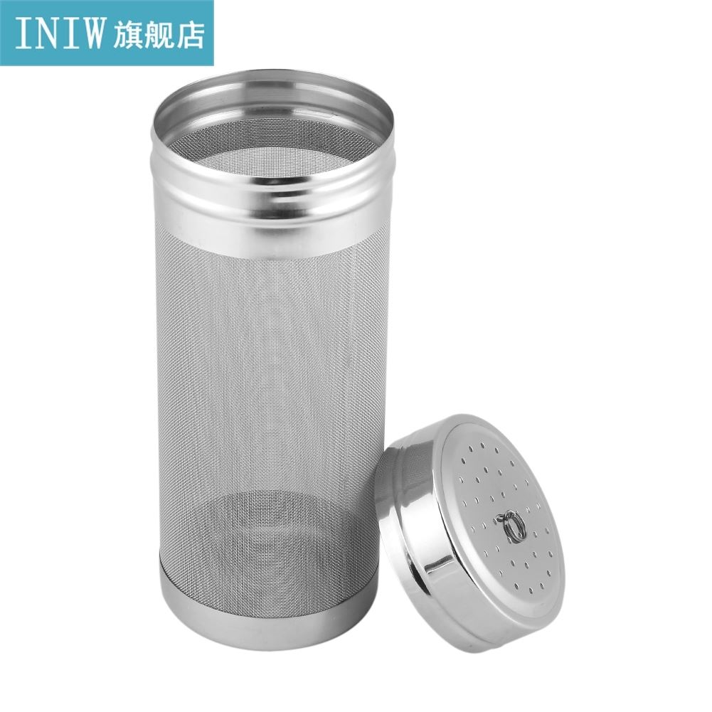 300 Micron Stainless Steel 7X18cm Mesh Beer Filter For Homem