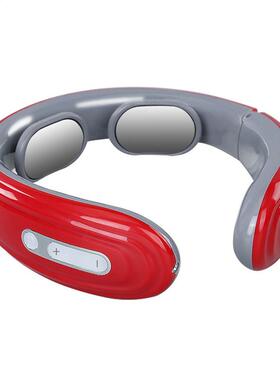 Electric Pulse Heat Neck Far Infrared Cervical Massager Heat