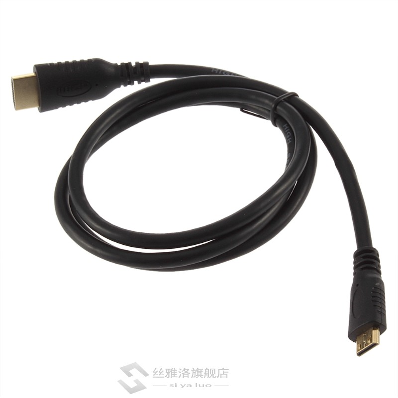 Top Quality 1.3v 1M HDMI Mini C to HDMI A High Speed Cable H