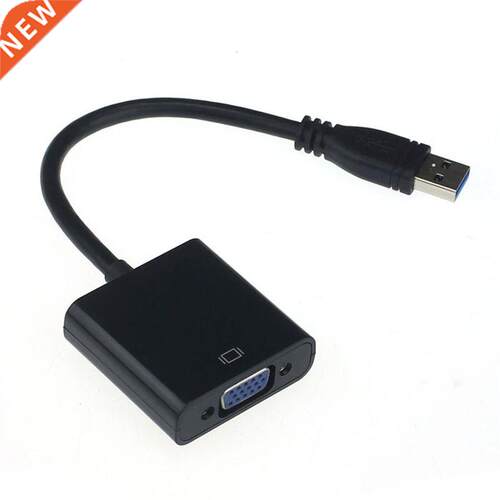 USB 3.0 To VGA Video Display Cable Adapter For Win 7 8 Drops