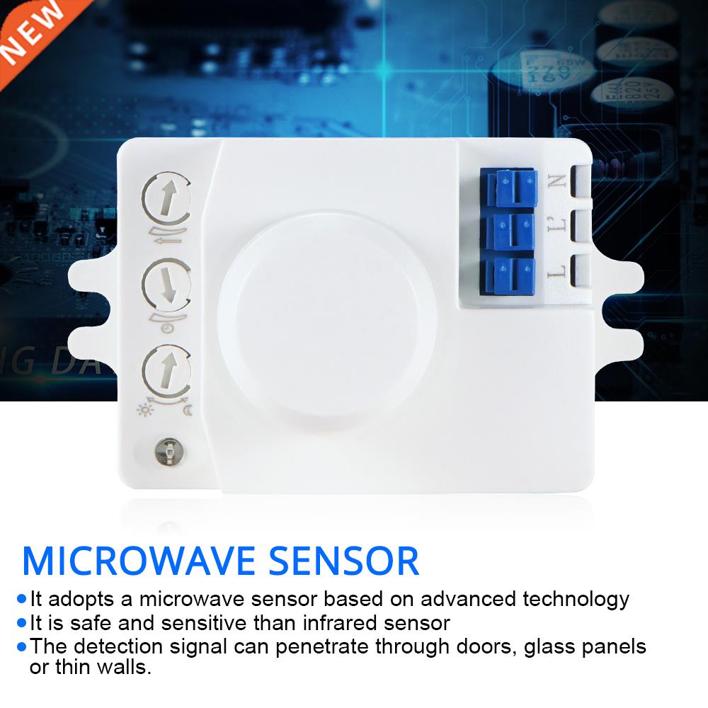 220V-240V5.8GHz System LED Microwave 360 Degree Motion Senso