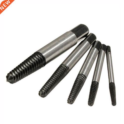 Bit Kit 5Pcs 3mm-18mm Steel Screw Extractor Set Bolt Stud R