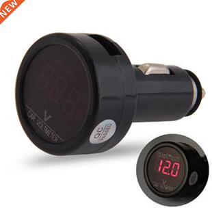 Red LED Car voltage meter Electrc Cgarette Lghter Plug Vo