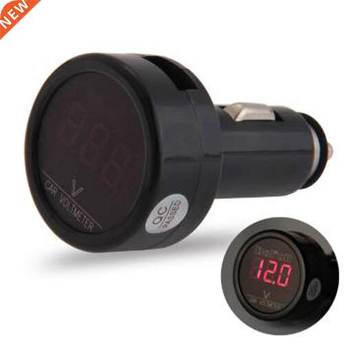 Red LED Car voltage meter Electrc Cgarette Lghter Plug Vo