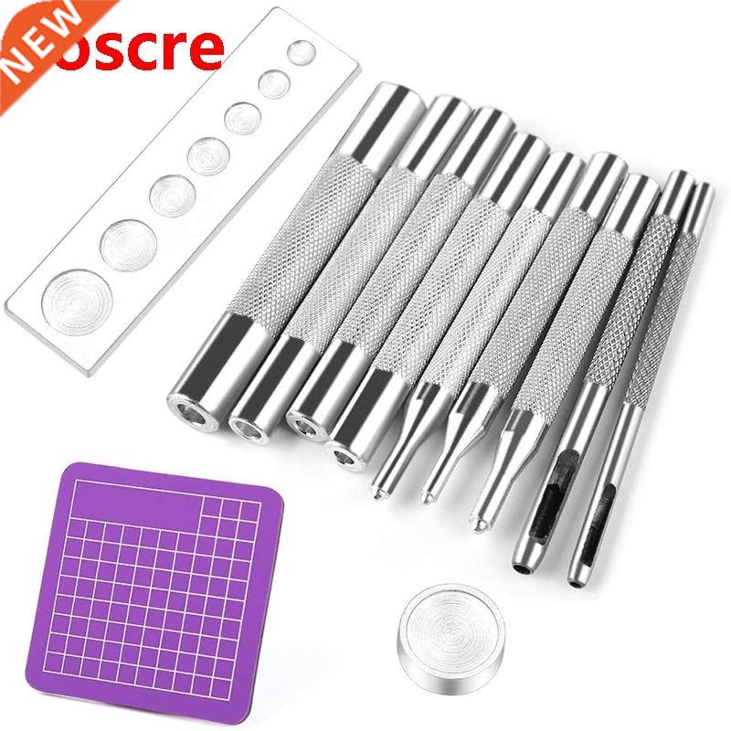 11 PCS Leather Snap Fasteners Kit Metal Metal Snaps Setting