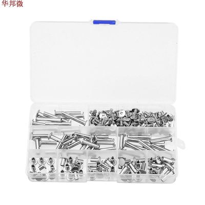 90 Sets M5 6-0mm Nickel Plating Phillips Chicago Binding Po