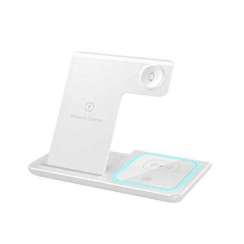 X455 Three-in-one Wireless Charger Foldable Double Coil Hori