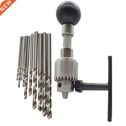 10pc Hss Twist Drill Bits W/ Mini Twsit Micro Drill Bit Tool