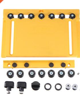 Yellow Woodworking 2 In 1 Cabinet Hardware Jig and Shelf Pin