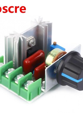 2Pcs AC Motor Speed Control Module PWM Adjustable Dimmer Spe