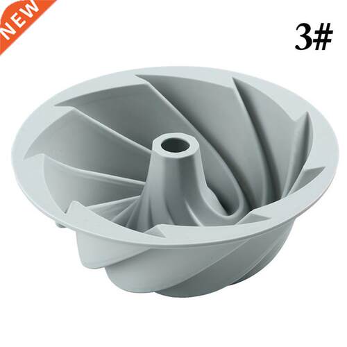 Round Silicone Mold Cake Mold Non-Stick DIY Reusable Cake Tr