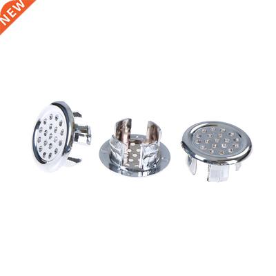 3pcs Bathroom Accessories Overflow Ring Basin Sink Round Ove