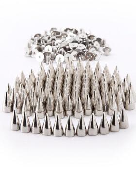 100 PCS  nails / rivets ball PUNK clothing customization