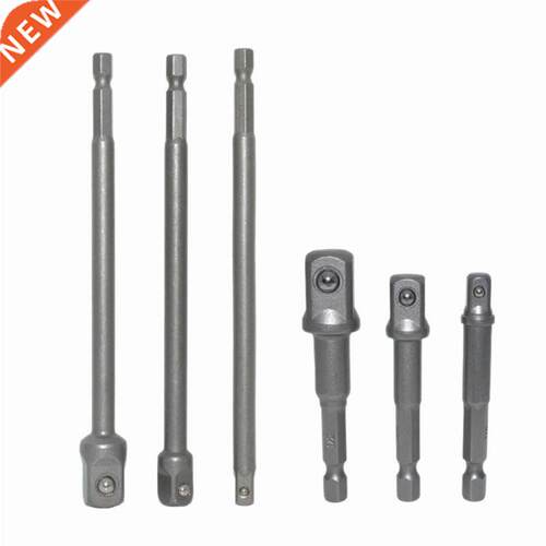 6pcs Hex Shank Wrench Drive Power Extension Drill Bit Socket