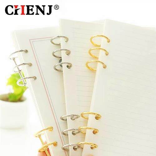 Gold Silver Loose-leaf Iron Split Hinged Rings Scrapbooking