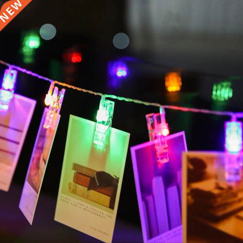 DC 12V 2.5M Fairy Lights Photo Frame Christmas Wedding party