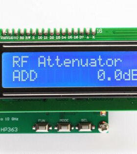 1MHz～10GHz -50～0dBm RF power meter Can set RF Power Attenu