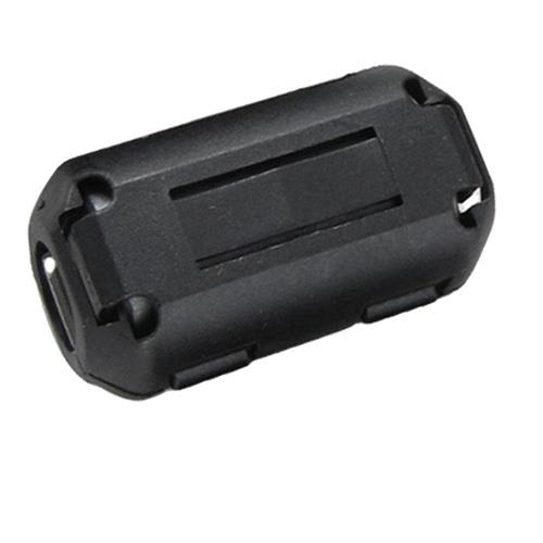 10Pcs UF90B Clip-on Ferrite Ring Core Black for 9mm Diameter