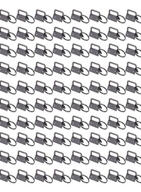 100 PCS Wristlet Hardware, 1 Inch Key Fob Hardware for Keych