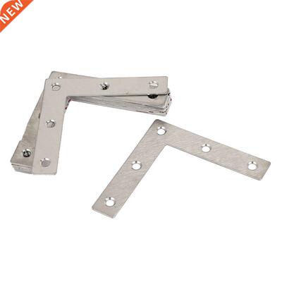 12pcs Angle Plate Corner Brace Flat L Shape Repair Bracket 8