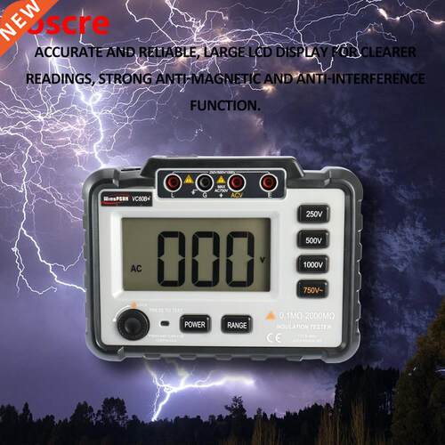 WinsPEAK VC60B+LCD Digital Display Insulation Resistance Tes