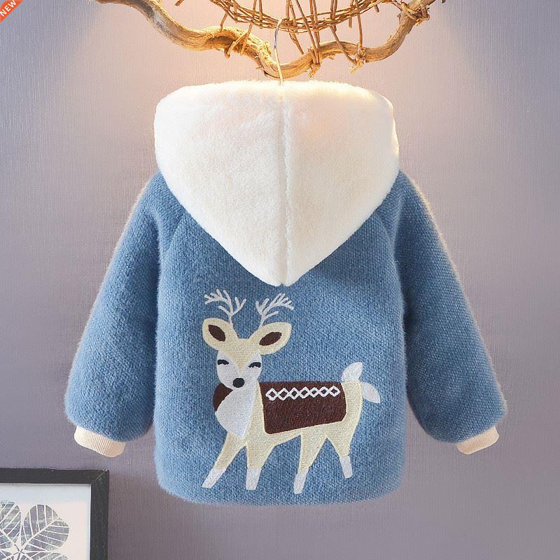 New Spring Winter Girl Coat Jackets Warm Clothing Kids Teena图片