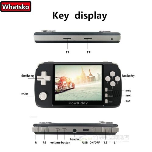 Whatsko Retro  Console miyoo max Q80 retroid pocket Handheld