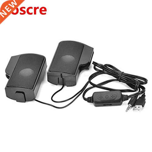 Clip on USB Speaker for Notebook Laptop PC Desktop Tablet Wi