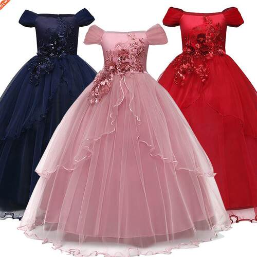 Children Wedding Dress Girls First Holy Communion Formal Lon
